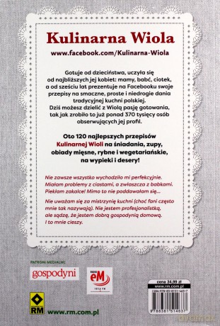 Kulinarna Wiola. Najlepsze przepisy - Wioletta Wójcik [KSIĄŻKA]