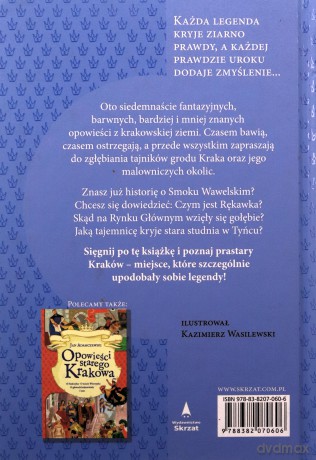 Legendy starego Krakowa - Jan Adamczewski, Kazimierz Wasilewski [KSIĄŻKA]