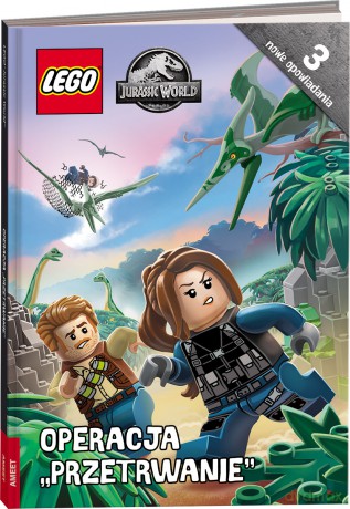 LEGO Jurassic World Operacja przetrwanie LNR-6201 - Meg Wang [KSIĄŻKA]
