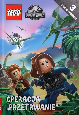 LEGO Jurassic World Operacja przetrwanie LNR-6201 - Meg Wang [KSIĄŻKA]