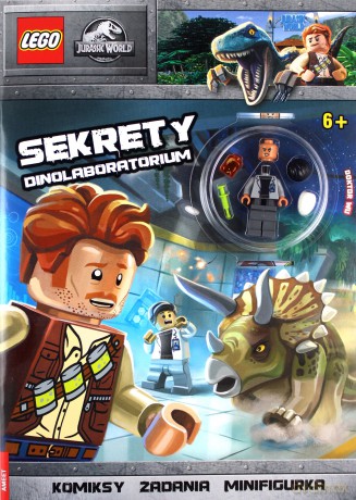 LEGO Jurassic World Sekrety dinolaboratorium LNC-6203 [KSIĄŻKA]