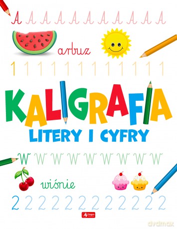 Litery i cyfry. Kaligrafia [KSIĄŻKA]