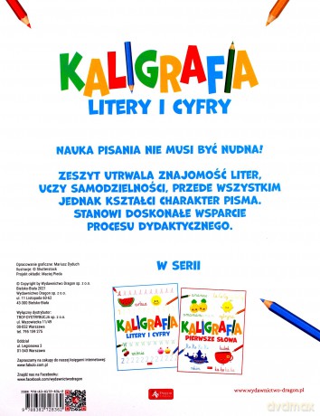 Litery i cyfry. Kaligrafia [KSIĄŻKA]