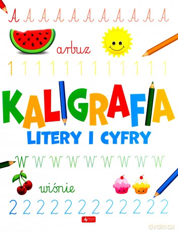 Litery i cyfry. Kaligrafia [KSIĄŻKA]