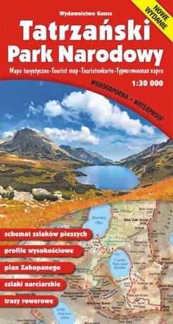 Mapa Tatrzański Park Narodowy wyd. foliowane wyd. 16 [KSIĄŻKA]