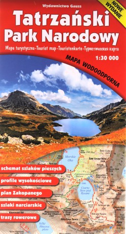 Mapa Tatrzański Park Narodowy wyd. foliowane wyd. 16 [KSIĄŻKA]