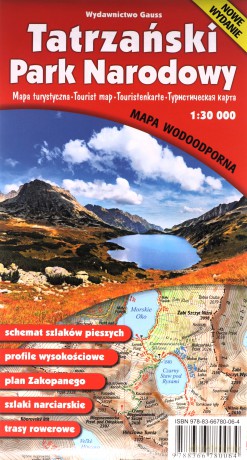 Mapa Tatrzański Park Narodowy wyd. foliowane wyd. 16 [KSIĄŻKA]