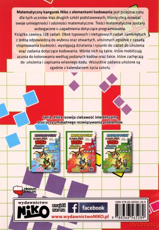 Matematyczny kangurek NIKO z elementami kodowania. Klasa 2 - Monika Kozikowska [KSIĄŻKA]