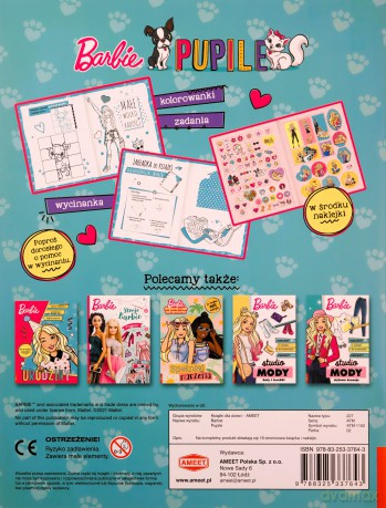 Mattel Barbie Pupile ATM-1102 [KSIĄŻKA]