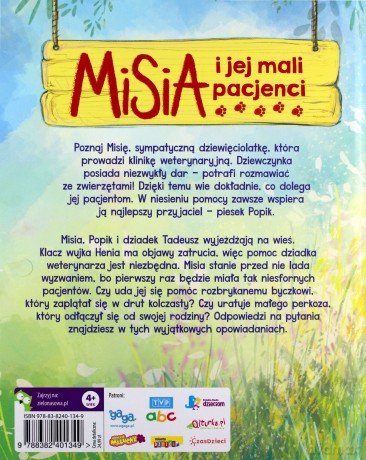 Niesforne zwierzaki. Misia i jej mali pacjenci - Aniela Cholewińska-Szkolik [KSIĄŻKA]