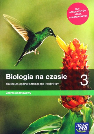 Nowe biologia na czasie podręcznik 3 liceum i technikum zakres podstawowy - Jolanta Holeczek [KSIĄŻKA]