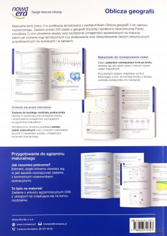 Nowe geografia Oblicza geografii karty pracy maturalne 3 liceum i technikum zakres rozszerzony - Violetta Feliniak, Bogusława Marczewska, Waldemar Siliczak [KSIĄŻKA]