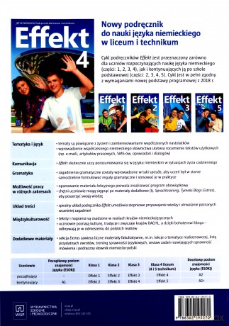 Nowe język niemiecki effekt podręcznik część 4 liceum i technikum - Kryczyńska-Pham Anna [KSIĄŻKA]