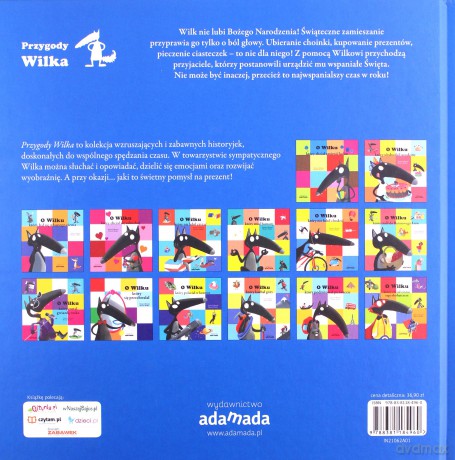 O Wilku, który nie lubił świąt - Orianne Lallemand [KSIĄŻKA]