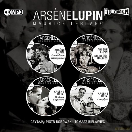 Pakiet Arsene Lupin - Maurice Leblanc [AUDIOBOOK]