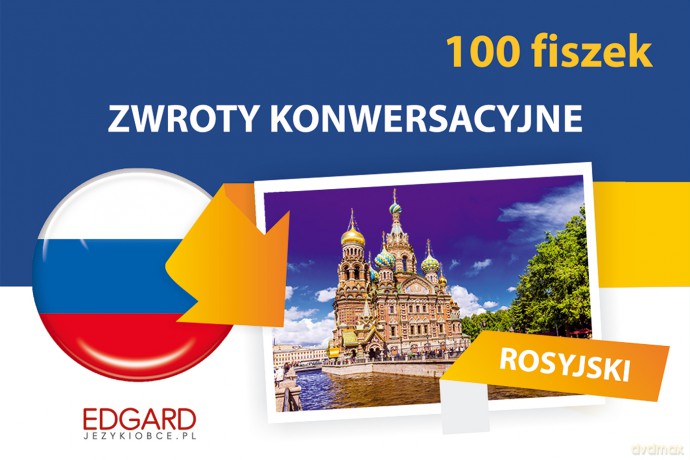 Rosyjski. Zwroty konwersacyjne. Fiszki 100 [KSIĄŻKA]