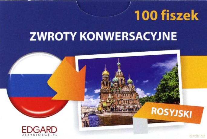 Rosyjski. Zwroty konwersacyjne. Fiszki 100 [KSIĄŻKA]