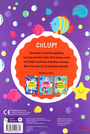 Rybki. Morskie kolorowanki [KSIĄŻKA]