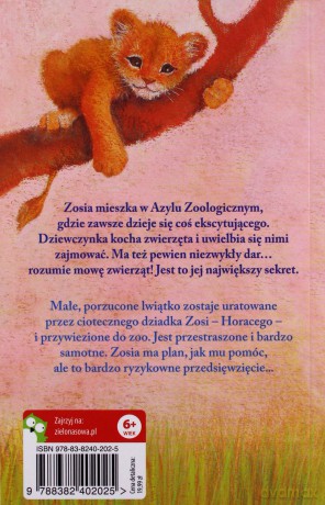 Samotne lwiątko. Zosia i jej zoo - Amelia Cobb [KSIĄŻKA]