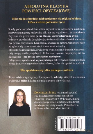 Szpieg wyd. kieszonkowe - Danielle Steel [KSIĄŻKA]