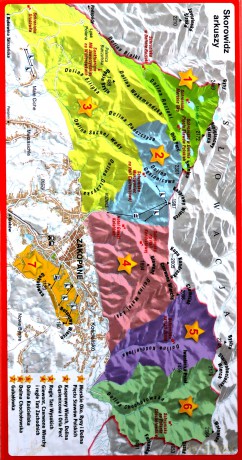 Tatry Polskie. Schematy szlaków turystycznych wyd. laminowane [KSIĄŻKA]