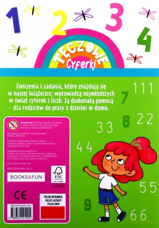 Tęczowe cyferki [KSIĄŻKA]