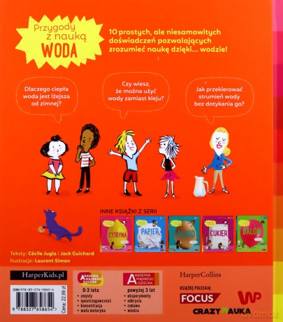 Woda. Akademia mądrego dziecka. Przygody z nauką - Cecile Jugla, Jack Guichard [KSIĄŻKA]