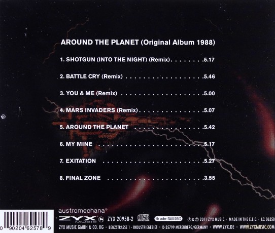 Laserdance: Around The Planet [CD]