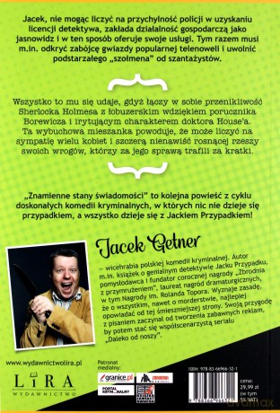 Znamienne stany świadomości - Jacek Getner [KSIĄŻKA]