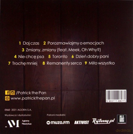 Patrick the Pan: Miło wszystko [CD]