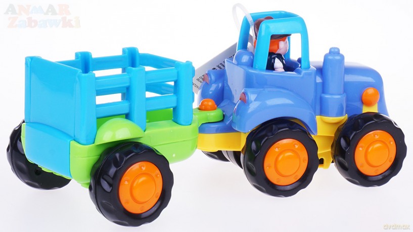 Auto mini z przyczepą 16 cm