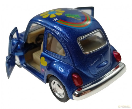 Auto VW Beetle kolorowy