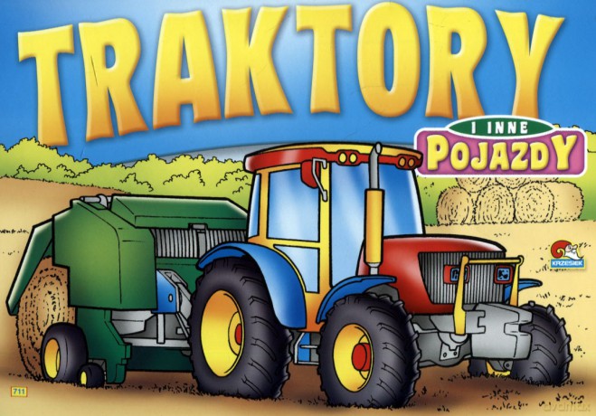 Książeczka Traktory i inne pojazdy