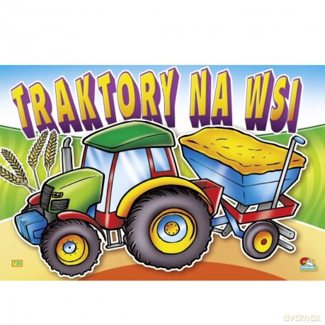 Książeczka Traktory na wsi