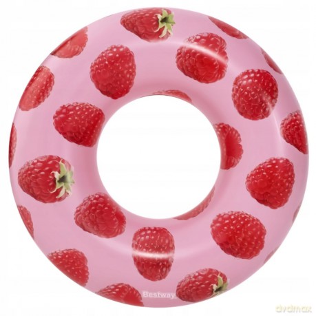 Dmuchane koło zapach truskawkowy 119 cm