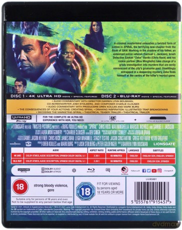 Spiral: From the Book of Saw (Spirala: Nowy rozdział serii Piła) [Blu-Ray 4K]+[Blu-Ray]