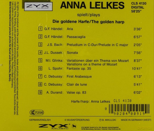 Die Goldene Harfe [CD]