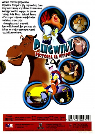 Pingwiny: przygoda na wyspie [DVD]