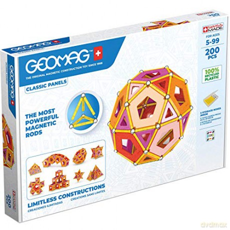 GEOMAG Classic Panels Recycled 200 el. (G474) [KLOCKI]