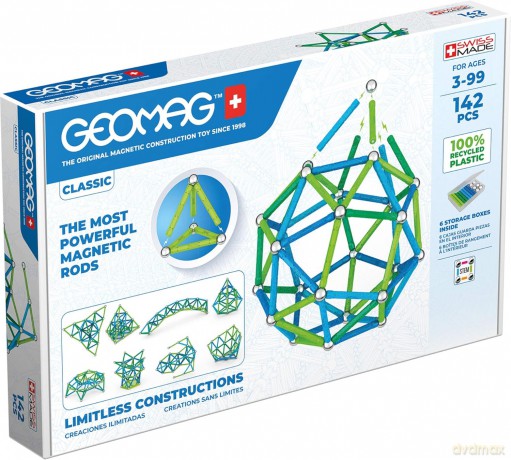 GEOMAG Classic Recycled 142 el. (G274) [KLOCKI]