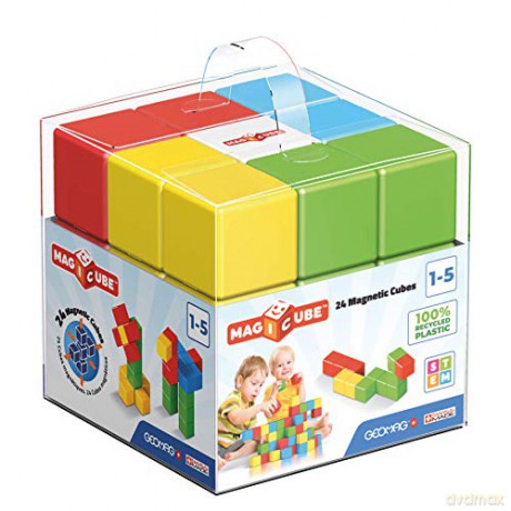 GEOMAG Magicube Full Color Recycled Crystal 24 el. (G056) [KLOCKI]