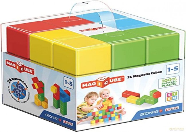 GEOMAG Magicube Full Color Recycled Crystal 24 el. (G056) [KLOCKI]