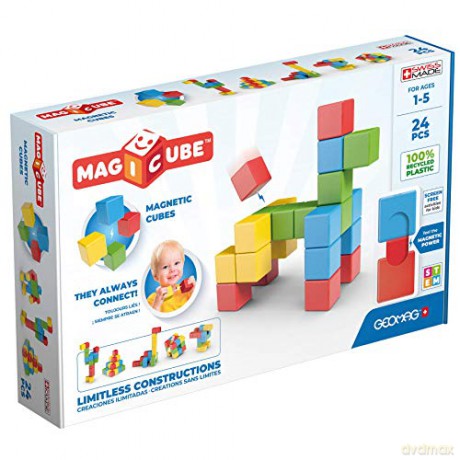 GEOMAG Magicube Full Color Recycled Try me 24 el. (G068) [KLOCKI]