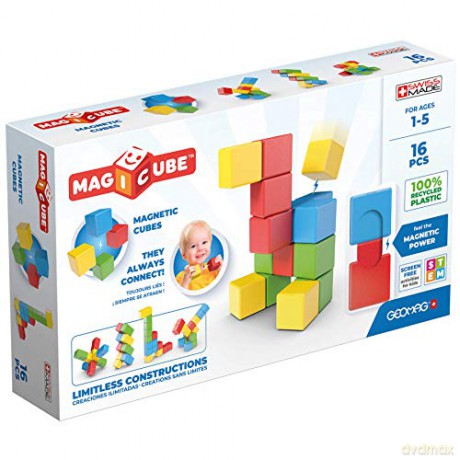 GEOMAG Magicube FullColor Recycled Try me 16 el. (G067) [KLOCKI]