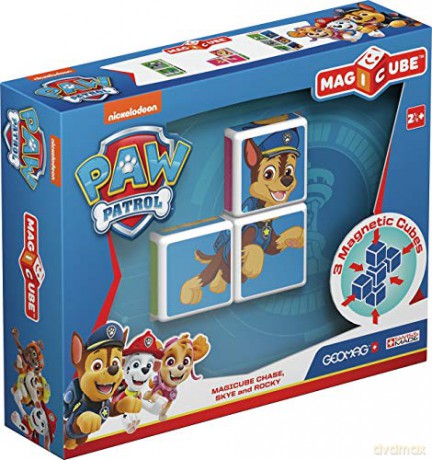 GEOMAG MagiCube PawPatrol - Chase, Skye and Rocky (G077) [KLOCKI]