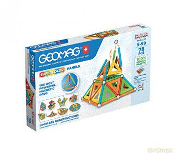GEOMAG Supercolor Panels Recycled 78 el. (G379) [KLOCKI]