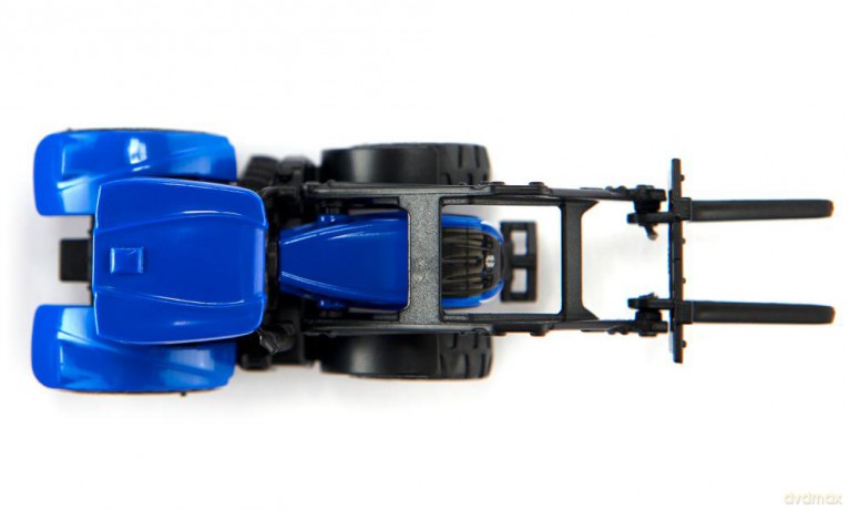 SIKU 15 Traktor z widłami i paletami New Holland (S1544)