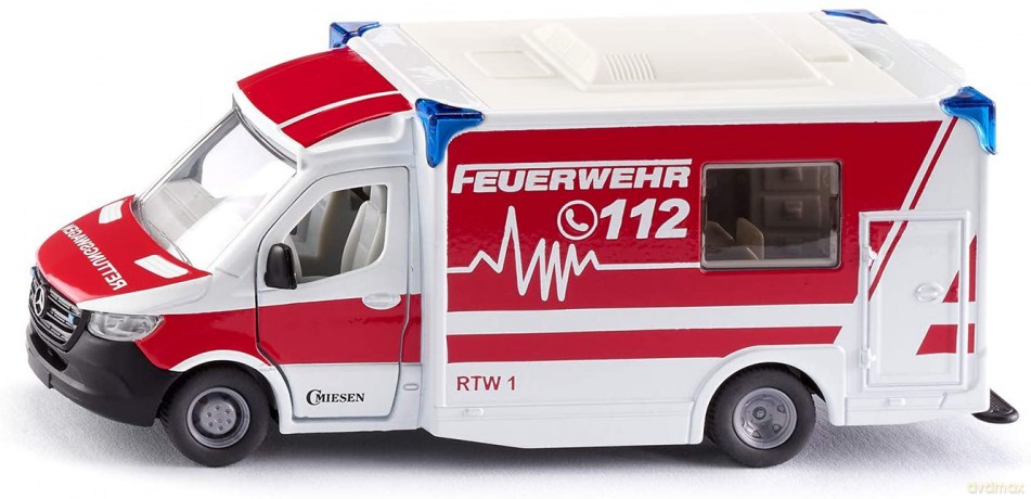 SIKU Super Mercedes-Benz Sprinter Ambulans Typu C (S2115)