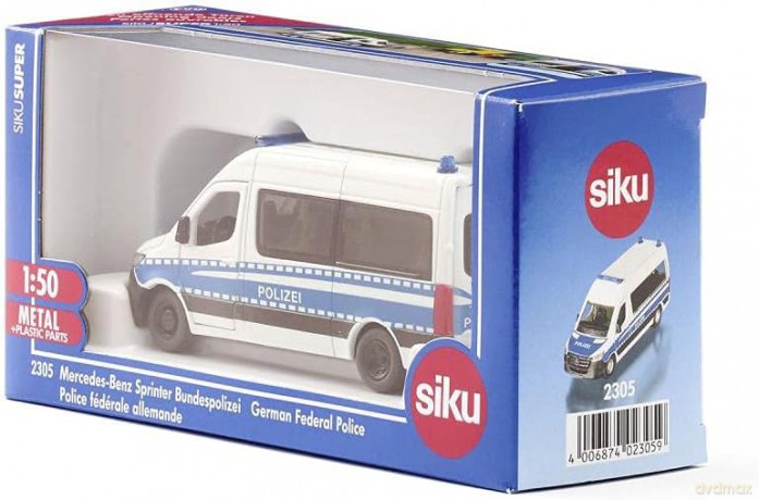 SIKU Super Mercedes-Benz Sprinter Niemiecka policja federalna (S2305)