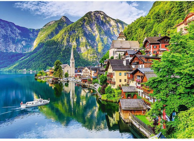 TREFL 1000 el. Hallstatt, Austria (10670) [PUZZLE]